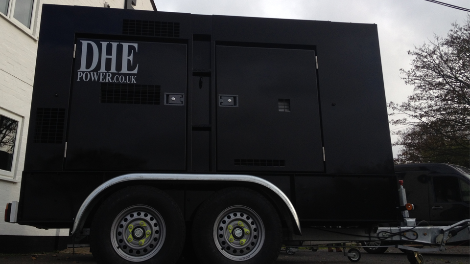 Devon Stage Hire 100KVA Generator